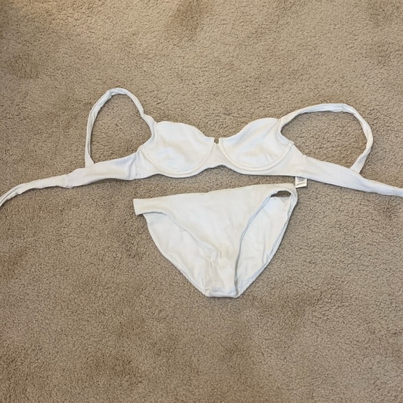 Vitamin A never worn white swimsuit - Picture 1 of 3